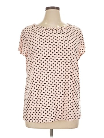Liz Claiborne Short Sleeve Blouse (view 1)
