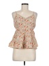 Monteau Tan Sleeveless Blouse Size M - photo 1