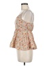 Monteau Tan Sleeveless Blouse Size M - photo 5