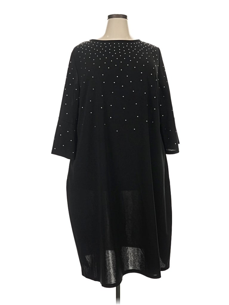 Pre-owned Bloomchic Casual Dress In Black