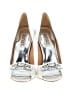 Badgley Mischka White Heels Size 7 - photo 2
