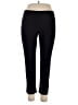Hue Solid Black Active Pants Size XL - photo 1