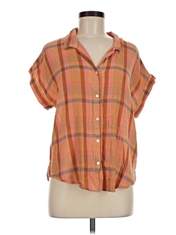 Lucky Brand Short Sleeve Blouse (view 1)