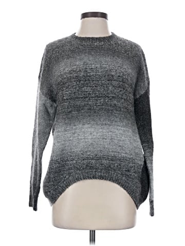Hem & Thread Pullover Sweater (view 1)