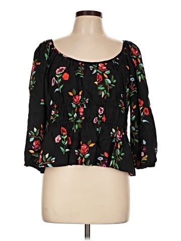 Kate Spade New York 3/4 Sleeve Silk Top (view 1)