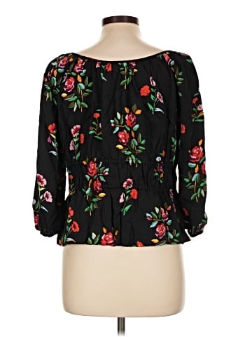 Kate Spade New York 3/4 Sleeve Silk Top (view 2)