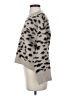Hem & Thread Animal Print Gray Pullover Sweater Size S - photo 5