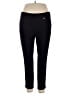 Rafaella Solid Black Active Pants Size 16 - photo 1