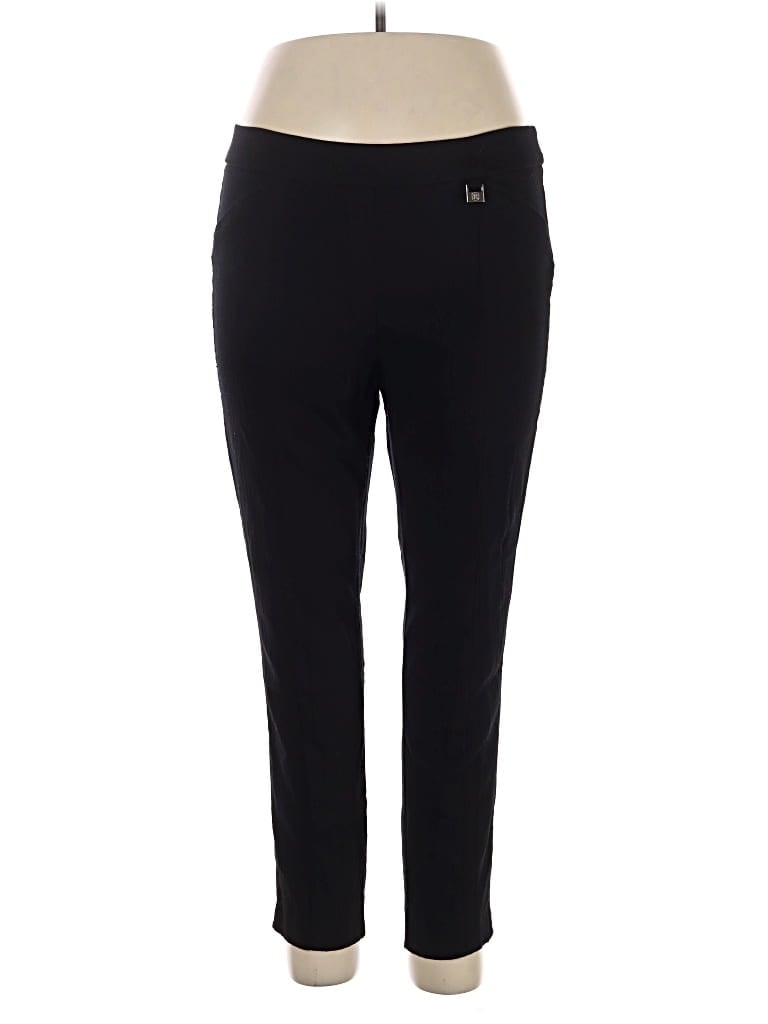 Pre-owned Rafaella Active Pants In Black