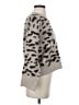Hem & Thread Animal Print Gray Pullover Sweater Size S - photo 4