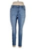 Old Navy Solid Blue Jeans Size 14 - photo 1