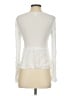 Venus 100% Rayon White Long Sleeve Blouse Size 4 - photo 2