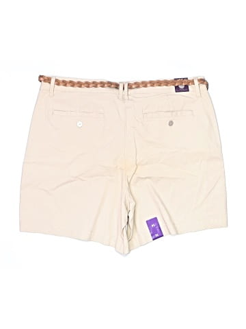Gloria Vanderbilt Khaki Shorts (view 2)