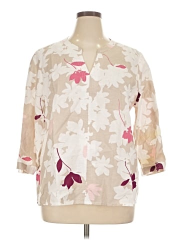 Liz Claiborne 3/4 Sleeve Blouse (view 1)