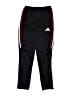 Adidas 100% Polyester Black Track Pants Size L (kids) - photo 1