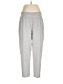 Lands' End Solid Gray Sweatpants Size L - photo 1