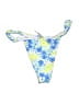 Unbranded Floral Blue Swimsuit Top Size S - photo 2