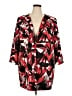 Kasper Print Red Coat Size 20 - photo 1