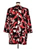 Kasper Print Red Coat Size 20 - photo 2