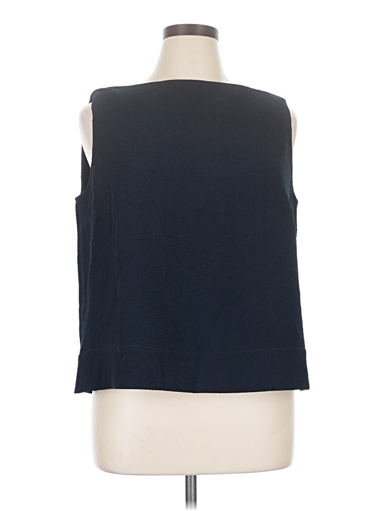 Pre-owned Mm. Lafleur Sleeveless Blouse In Black