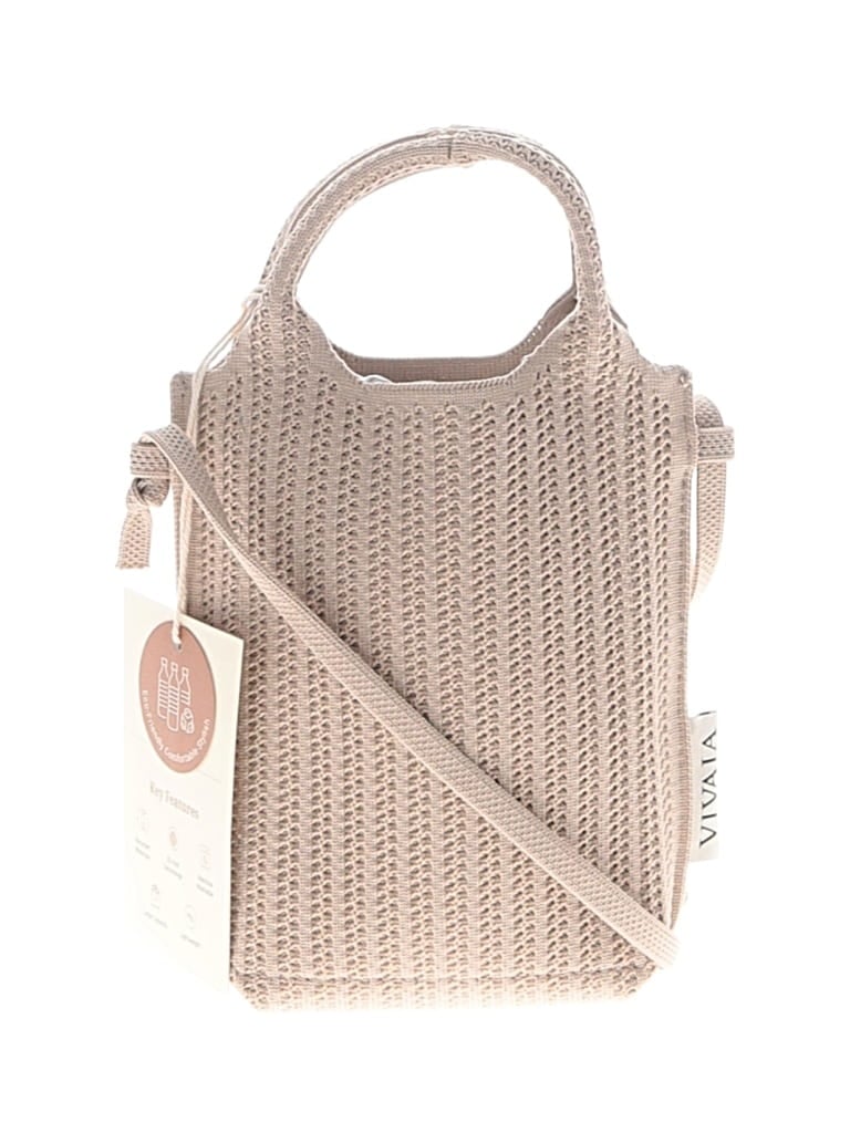 Pre-owned Vivaia Crossbody Bag In Gray
