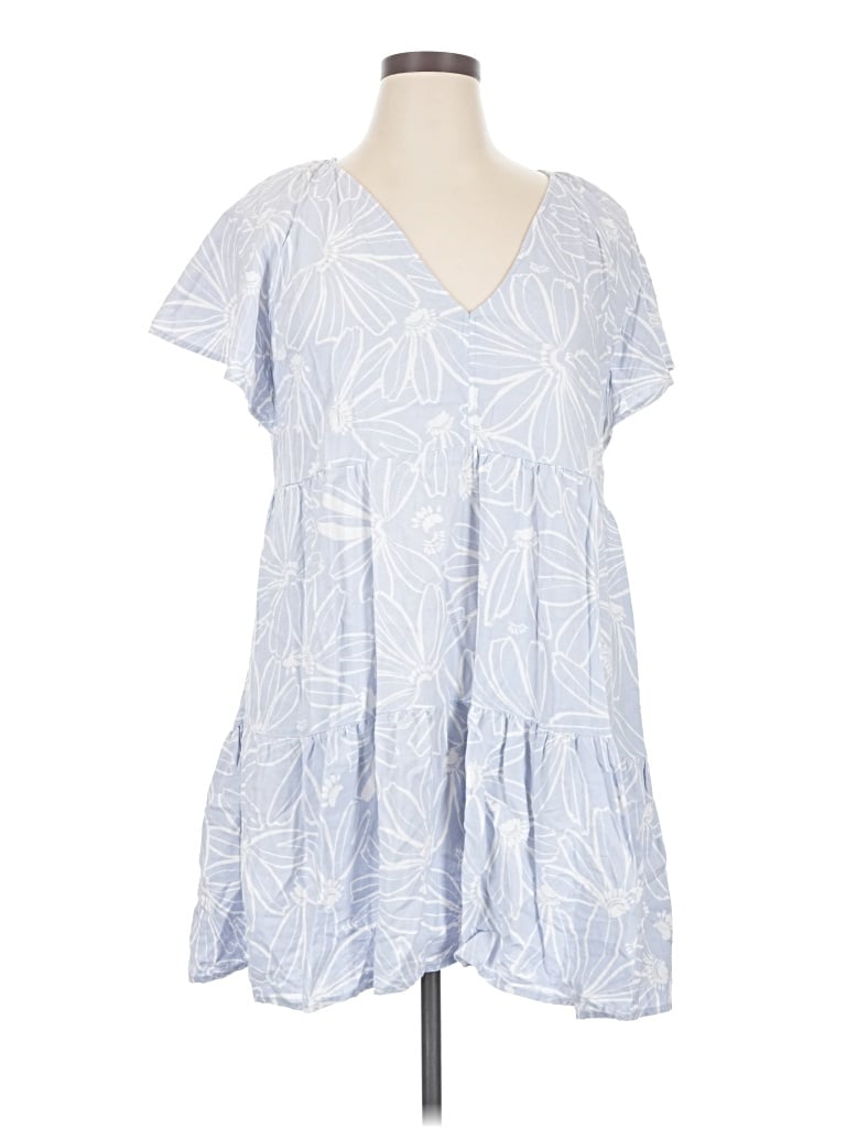 Pre-owned Universal Thread Casual Dress In Blue