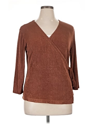 Travelers by Chico's 3/4 Sleeve Top (view 1)