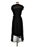 Monteau 100% Polyester Black Cocktail Dress Size L - photo 2