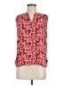Ann Taylor LOFT 100% Polyester Red Sleeveless Blouse Size M - photo 1