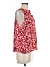 Ann Taylor LOFT 100% Polyester Red Sleeveless Blouse Size M - photo 4
