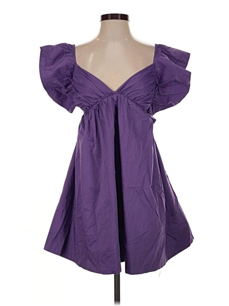 Pre-owned Day + Moon Cocktail Dress In Purple