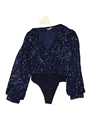 Skies Are Blue Long Sleeve Blouse (view 1)