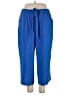 Maison d' Amelie 100% Polyester Blue Casual Pants Size XL - photo 1