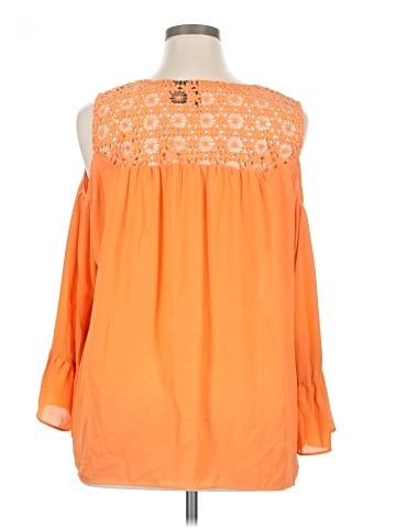 New Directions 3/4 Sleeve Blouse (view 2)