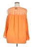 New Directions 100% Polyester Orange 3/4 Sleeve Blouse Size XL - photo 2