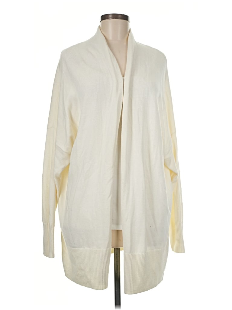 Pre-owned Calia Cardigan Sweater In Ivory
