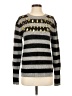Juicy Couture Stripes Gray Pullover Sweater Size S - photo 1