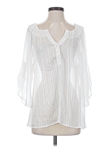 Maurices 3/4 Sleeve Blouse (view 1)