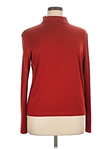 Linda Allard Ellen Tracy Long Sleeve Turtleneck (view 1)