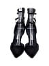 Manolo Blahnik 100% Suede Black Heels Size EU 37 1/2 - photo 2
