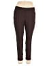 Anne Klein Solid Brown Active Pants Size XL - photo 1