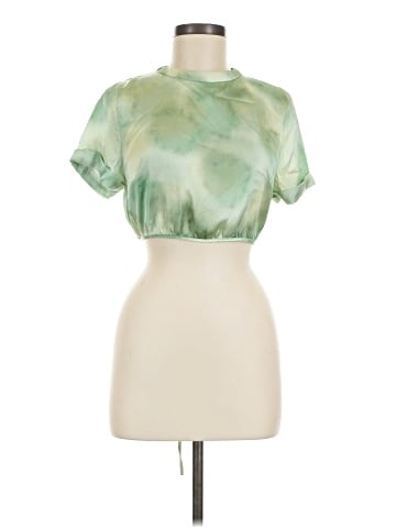 Topshop Short Sleeve Blouse (view 1)