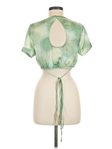 Topshop Short Sleeve Blouse (view 2)