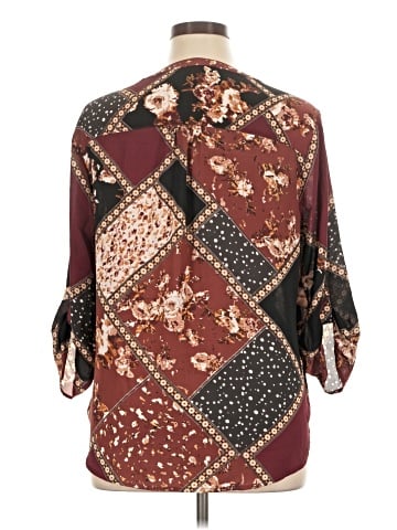 Maurices 3/4 Sleeve Blouse (view 2)