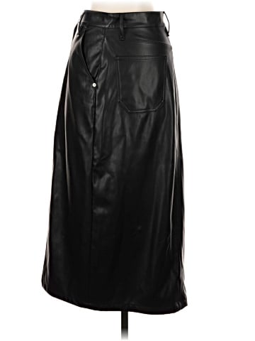 Rag & Bone Faux Leather Skirt (view 2)