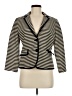 Ann Taylor LOFT Stripes Gold Blazer Size 8 - photo 1