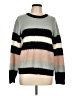Design History Stripes Gray Pullover Sweater Size L - photo 1