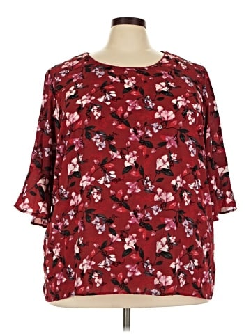 Cj Banks 3/4 Sleeve Blouse (view 1)