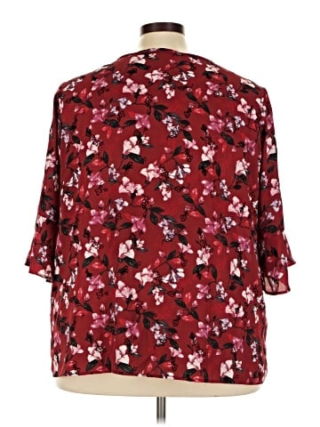 Cj Banks 3/4 Sleeve Blouse (view 2)