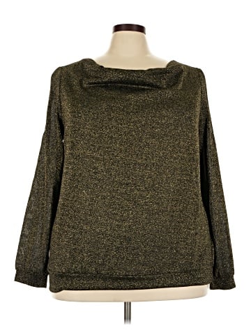 Lane Bryant Outlet Long Sleeve T-Shirt (view 1)